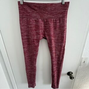Wildfox Heathered Red Leggings M NWOT